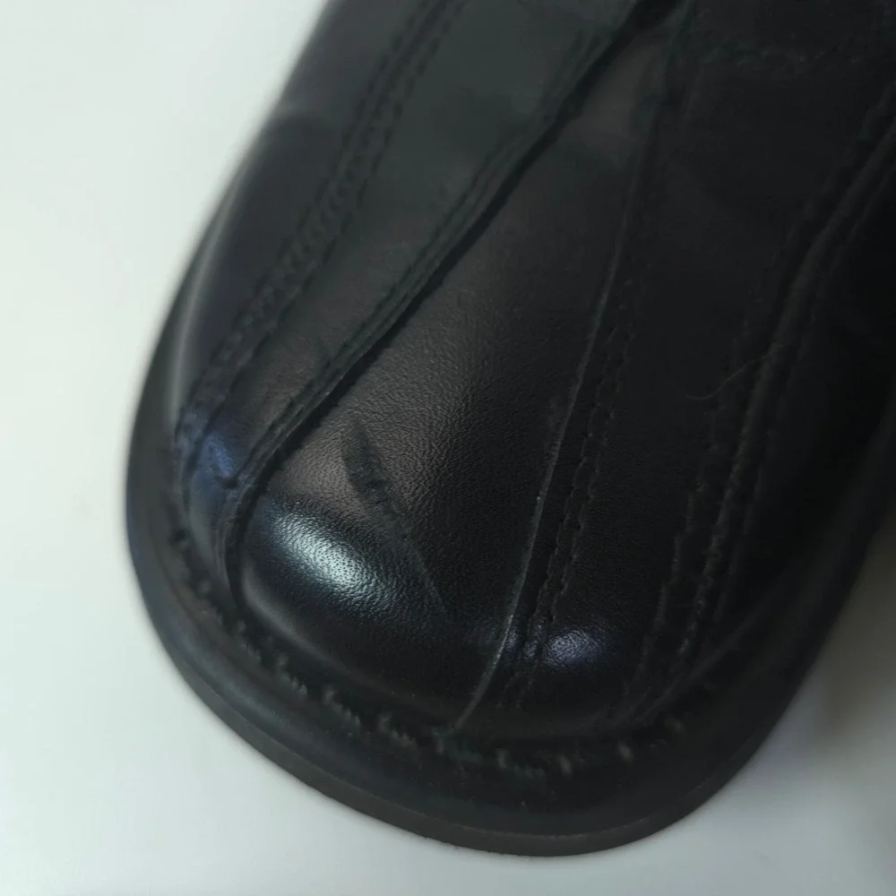 Venturini‎ Italy Black Leather Oxford Shoes Mens 11 M Lace Up Comfort Dress